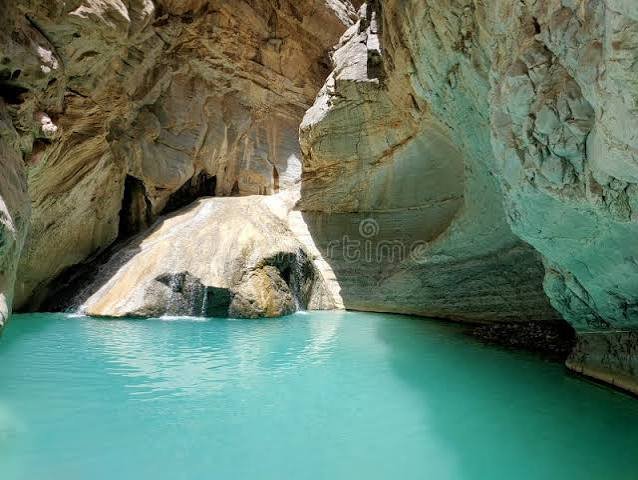 Charo Machi Waterfall and Canyon Khuzdar