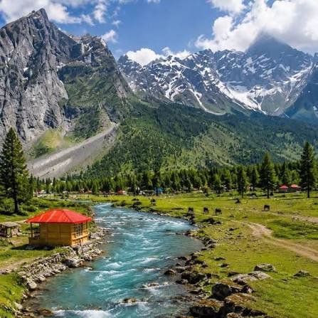 Basho Valley and Waterfall