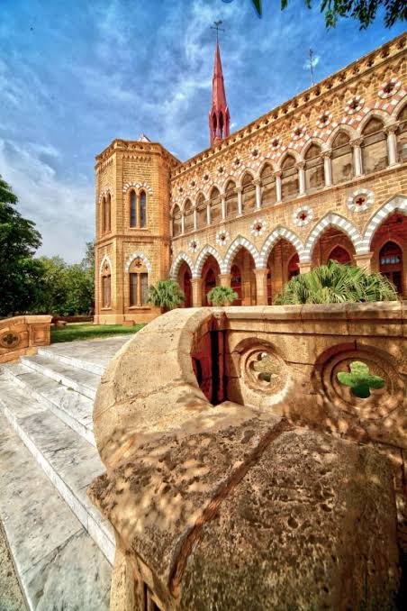 Frere Hall and Galerie Sadequain Jinnah Gardens Karachi