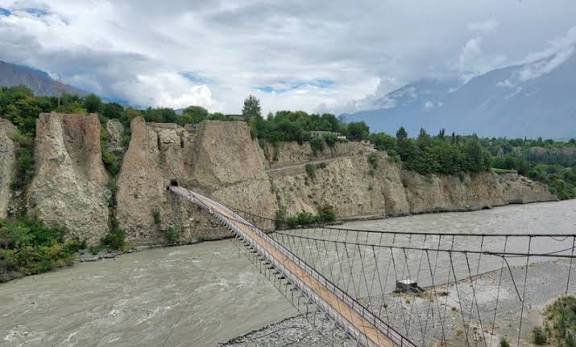 Danyore Suspension Bridge and Tunnel