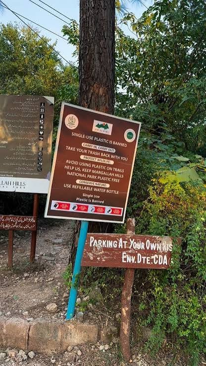 Margalla Hills Hiking Trails Trail 3 Trail 5 Trail 2 Islamabad