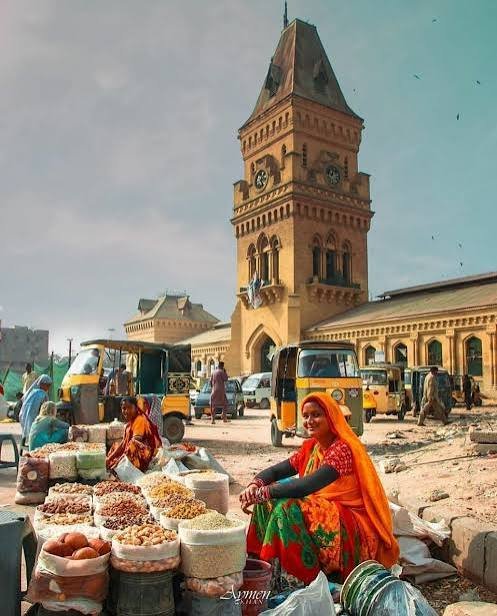 Empress Market Saddar Heritage Core Karachi