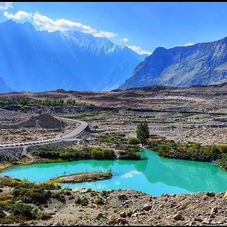 Passu Glacier and Batura Glacier
