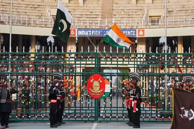 Wagah Border Flag Lowering Ceremony Lahore