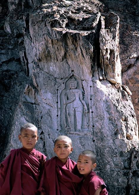Kargah Buddha Rock Carved Buddha