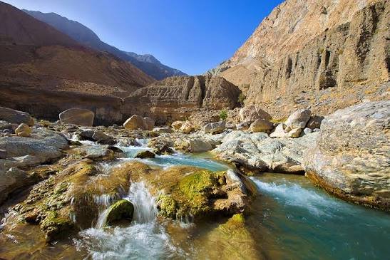 Moola Chotok Canyon and Waterfalls Khuzdar Balochistan