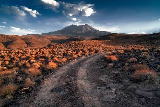 Taftan Volcanic Mountain Area Chaghi Balochistan