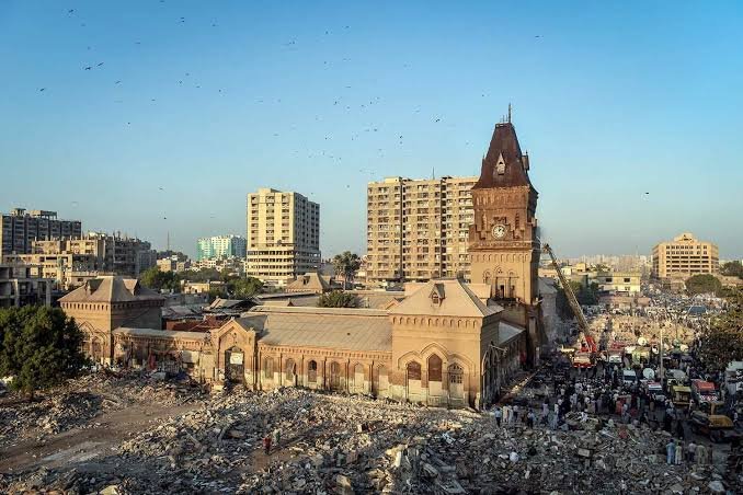 Empress Market Saddar Heritage Core Karachi
