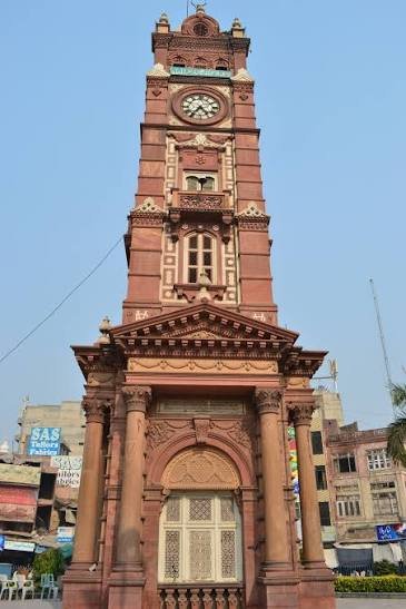 Clock Tower Ghanta Ghar and 8 Bazaars Faisalabad