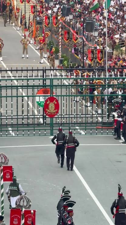 Wagah Border Flag Lowering Ceremony Lahore