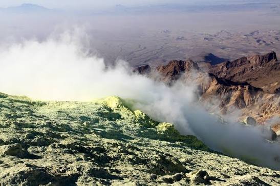 Taftan Volcanic Mountain Area Chaghi Balochistan