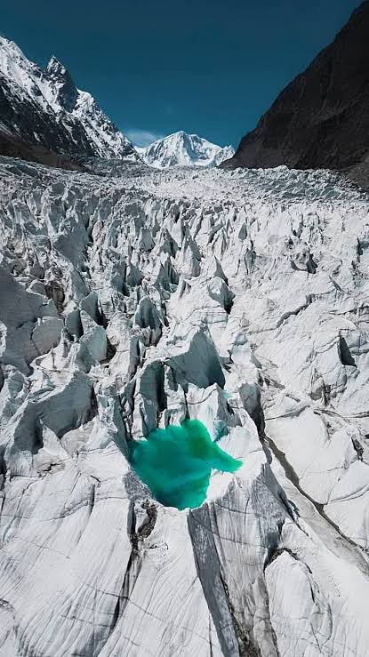Passu Glacier and Batura Glacier