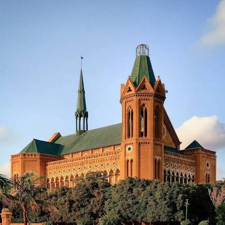Frere Hall and Galerie Sadequain Jinnah Gardens Karachi