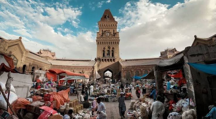 Empress Market Saddar Heritage Core Karachi