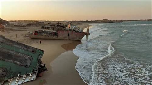 Gadani Beach and Ship Breaking Yard