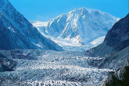 Passu Glacier and Batura Glacier