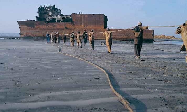 Gadani Beach and Ship Breaking Yard