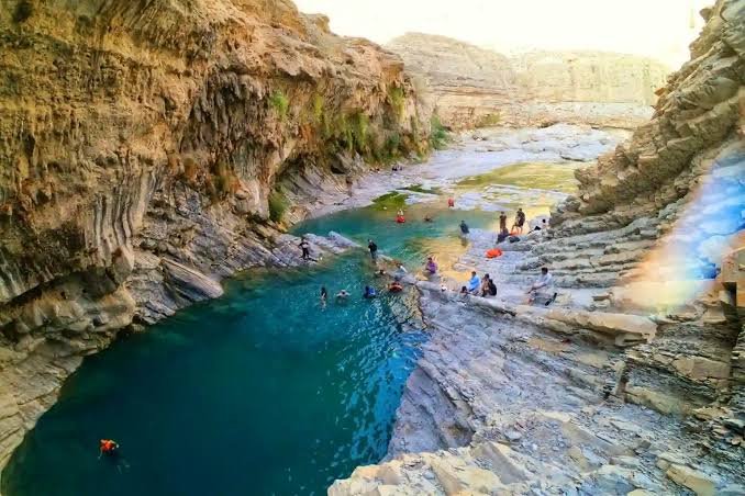 Moola Chotok Canyon and Waterfalls Khuzdar Balochistan