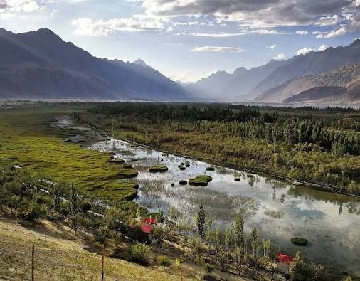 Katpana Cold Desert and Lake