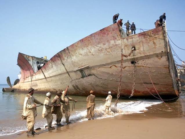 Gadani Beach and Ship Breaking Yard
