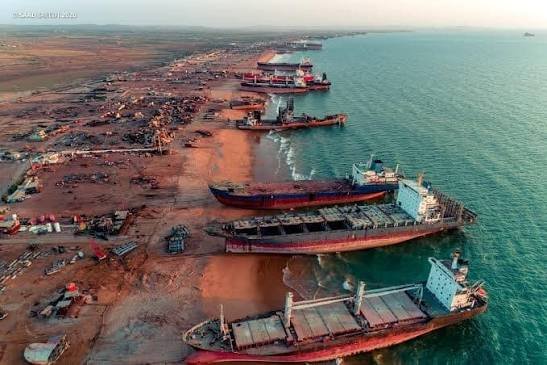 Gadani Beach and Ship Breaking Yard