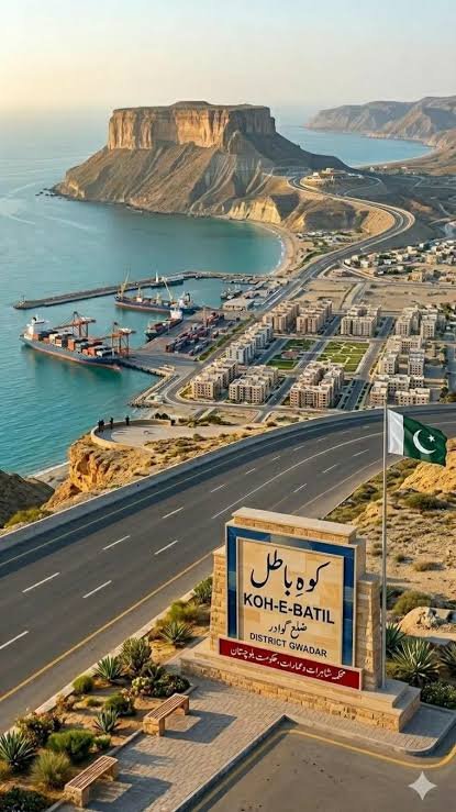 Gwadar Port and Koh-e-Batil