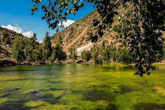 Naltar Valley Satrangi Lake Blue Lake
