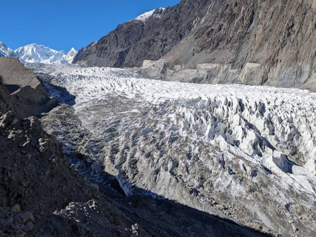 Passu Glacier and Batura Glacier