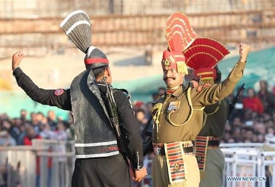 Wagah Border Flag Lowering Ceremony Lahore