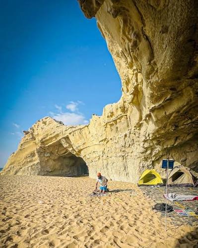 Sapat Beach and Buji Koh Rock Lasbela Balochistan