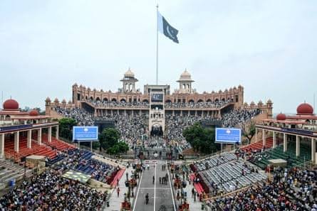 Wagah Border Flag Lowering Ceremony Lahore