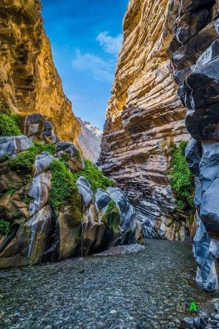 Moola Chotok Canyon and Waterfalls Khuzdar Balochistan