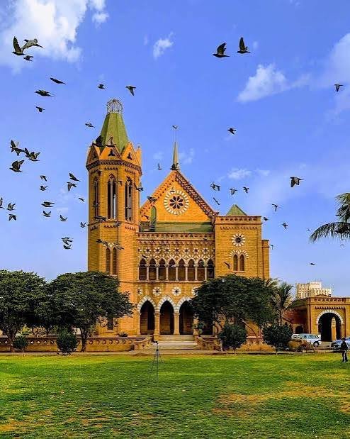 Frere Hall and Galerie Sadequain Jinnah Gardens Karachi